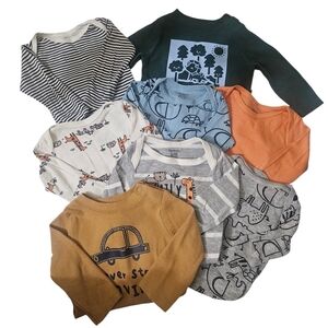 Assorted Baby Long Sleeve Onesies